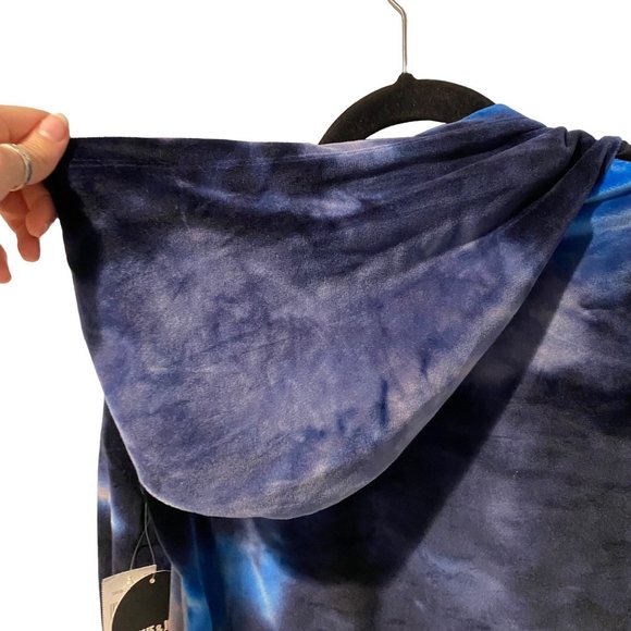 NWT Jolie and Joy YOUTH size Large jacket and pant set blue tie dye pattern - Picture 7 of 11